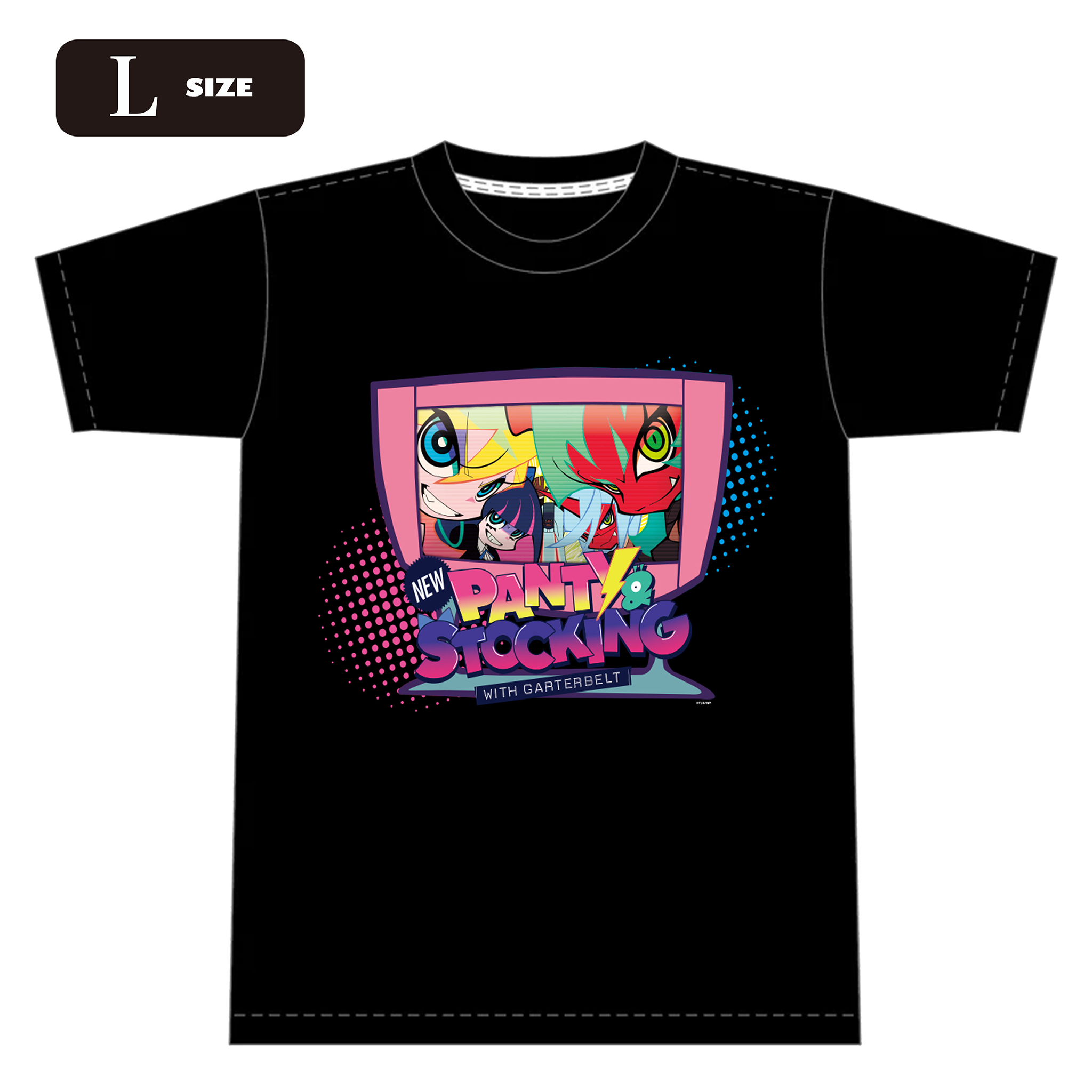 New PANTY & STOCKING with GARTERBELT Tシャツ Lサイズ – ECショップ New PANTY & STOCKING with GARTERBELT Tシャツ Lサイズ – ECショップ