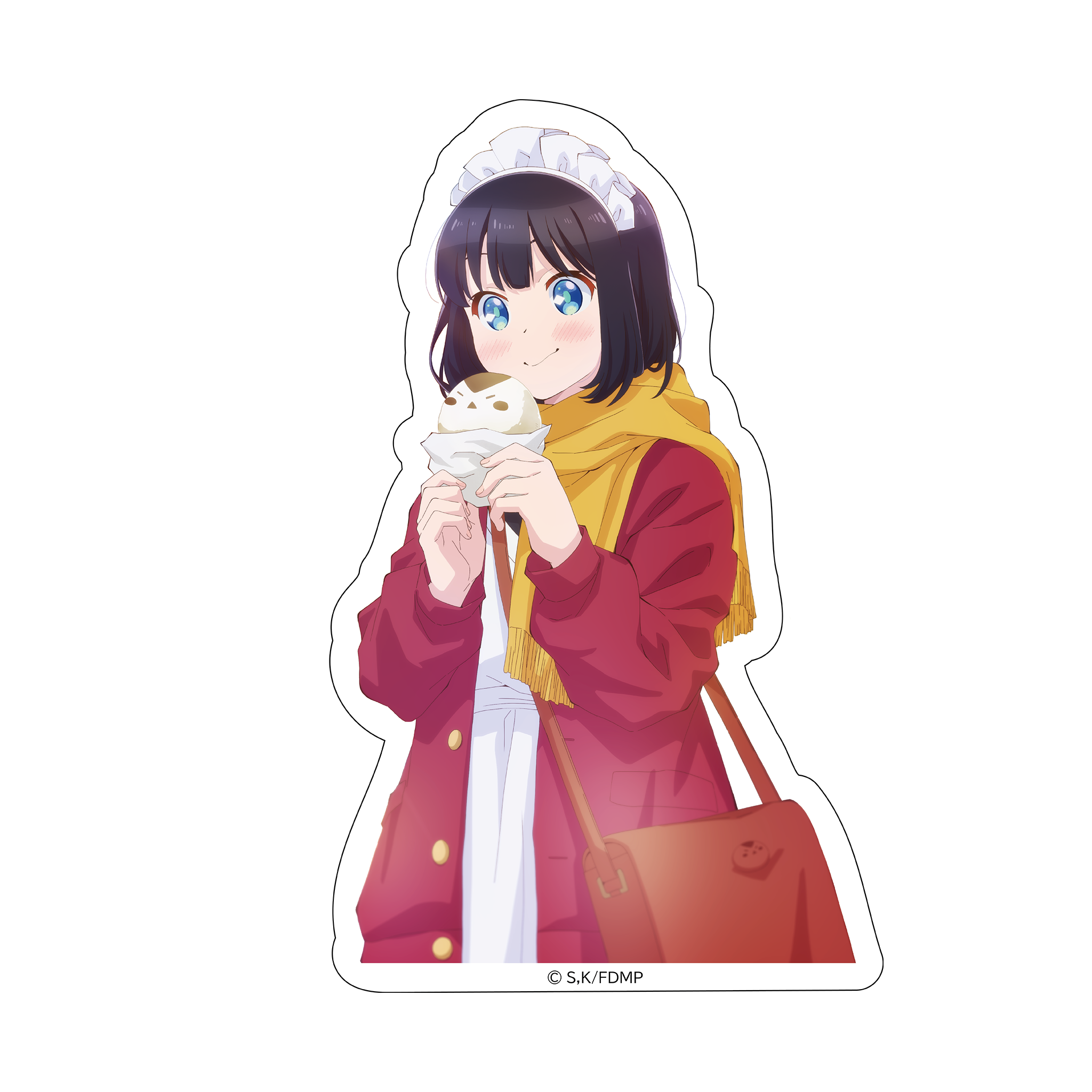 TVアニメ「メイドさんは食べるだけ」ダイカットステッカー スズメA