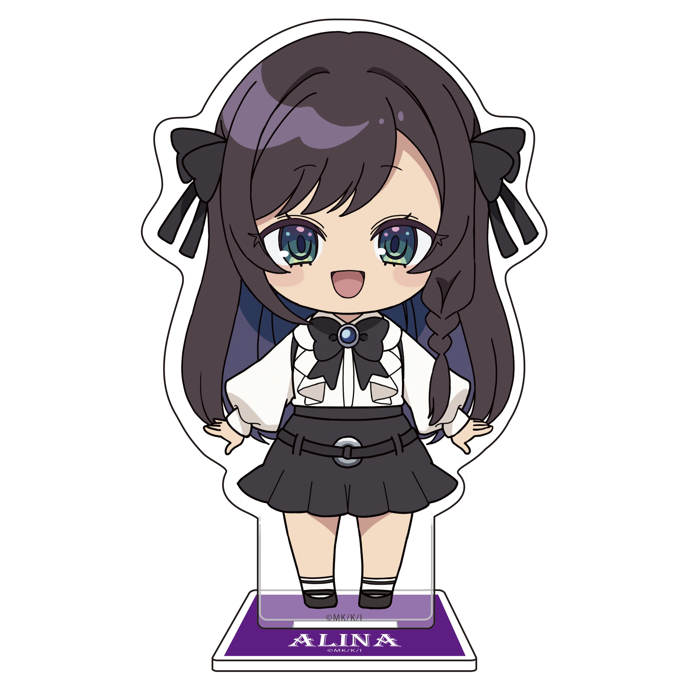 ギルドの受付嬢ですが、残業は嫌なのでボスをソロ討伐しようと思います　デフォルメ アクリルスタンド　アリナ