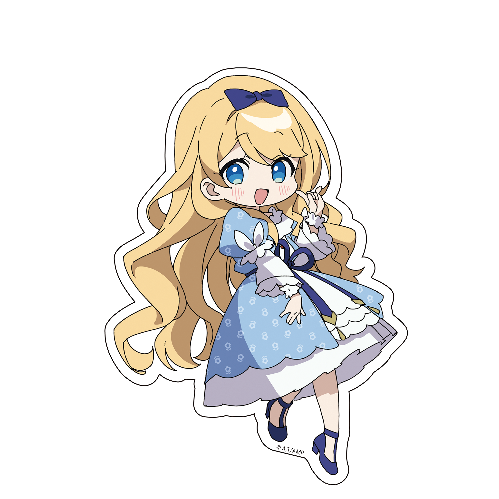 TVアニメ『ヒロイン？聖女？いいえ、オールワークスメイドです（誇）！』ダイカットステッカー デフォルメルシアナ