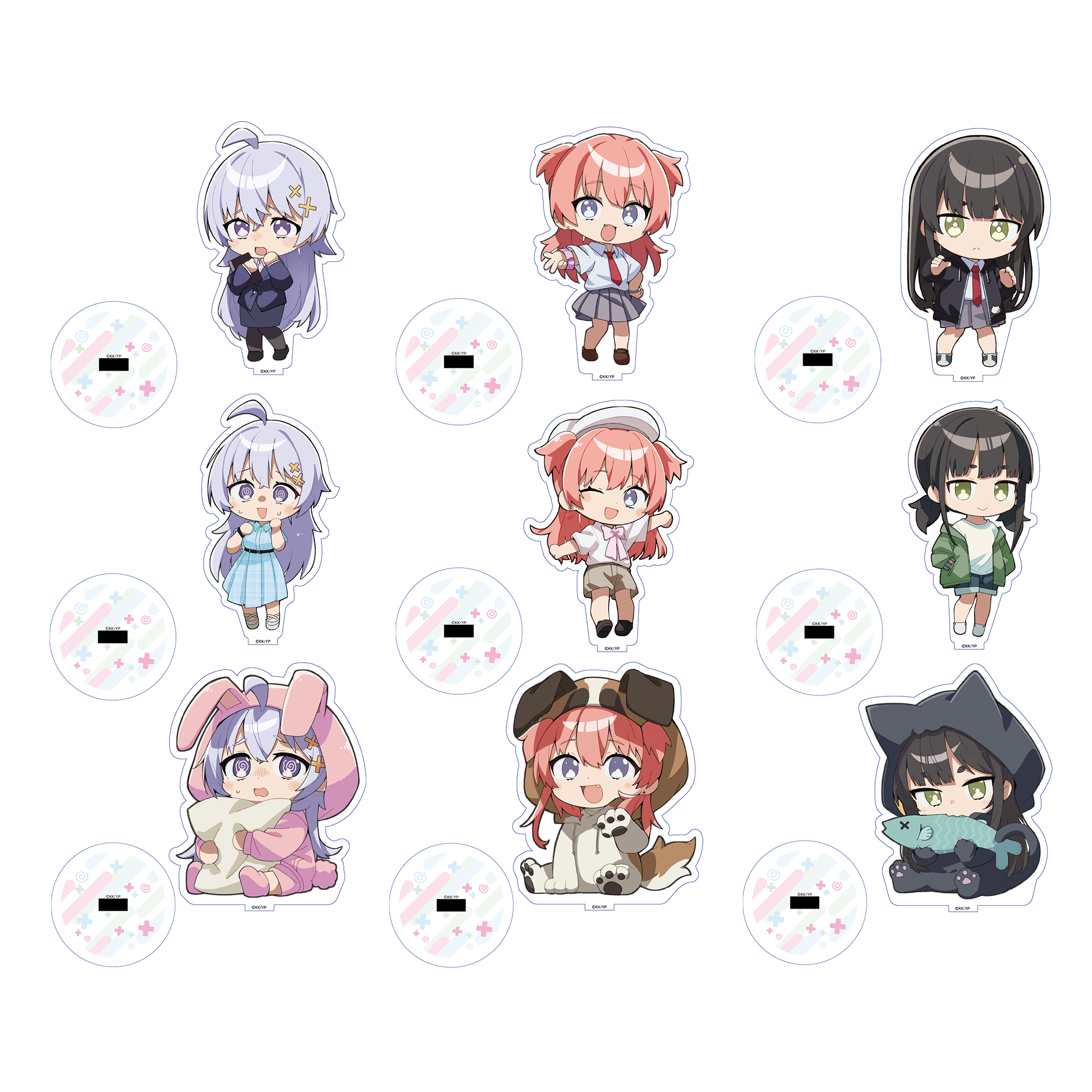 TVアニメ「よわよわ先生」デフォルメアクリルスタンドコレクション(1pcs)全9種