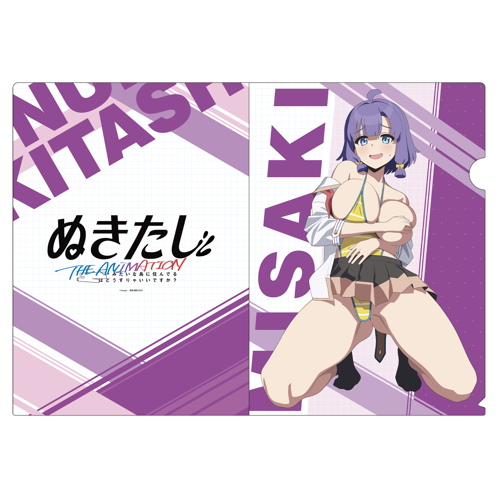 ぬきたし THE ANIMATION　クリアファイルD