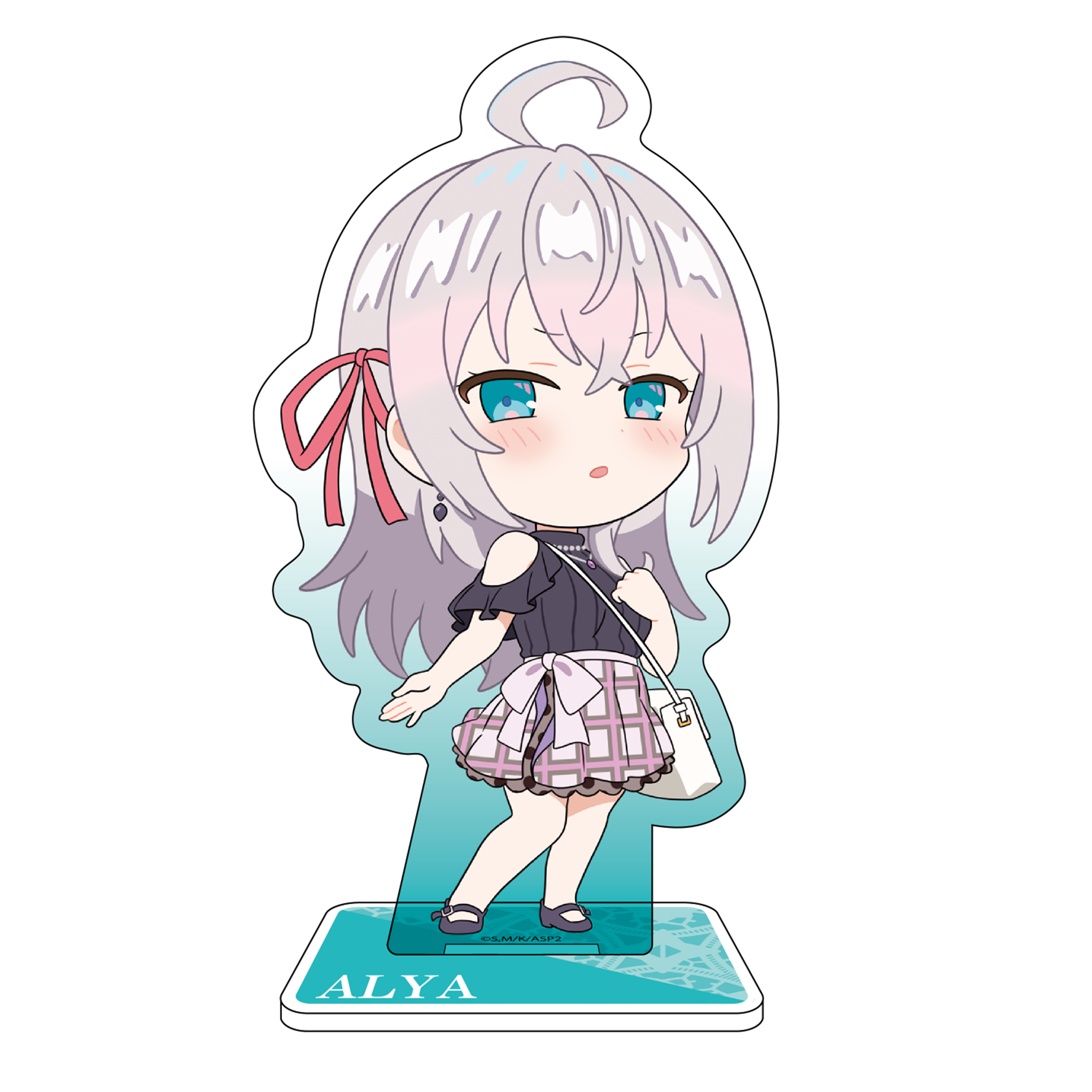 時々ボソッとロシア語でデレる隣のアーリャさん　デフォルメ アクリルスタンド　アーリャ（私服Ver.)