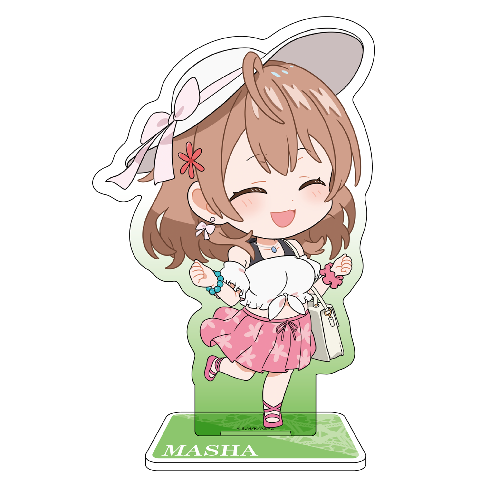 時々ボソッとロシア語でデレる隣のアーリャさん　デフォルメ アクリルスタンド　マーシャ（私服Ver.)