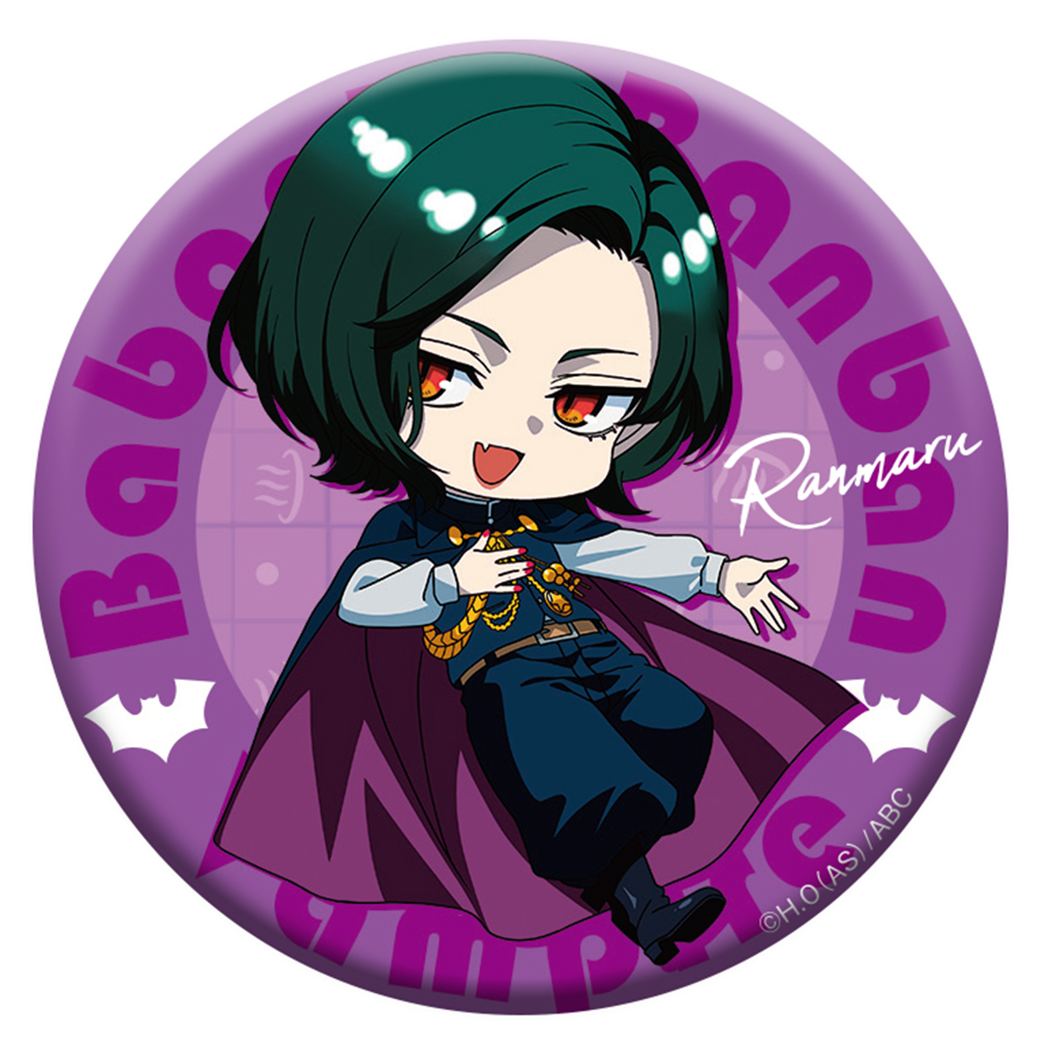 TVアニメ「ババンババンバンバンパイア」 デフォルメ缶バッジセット