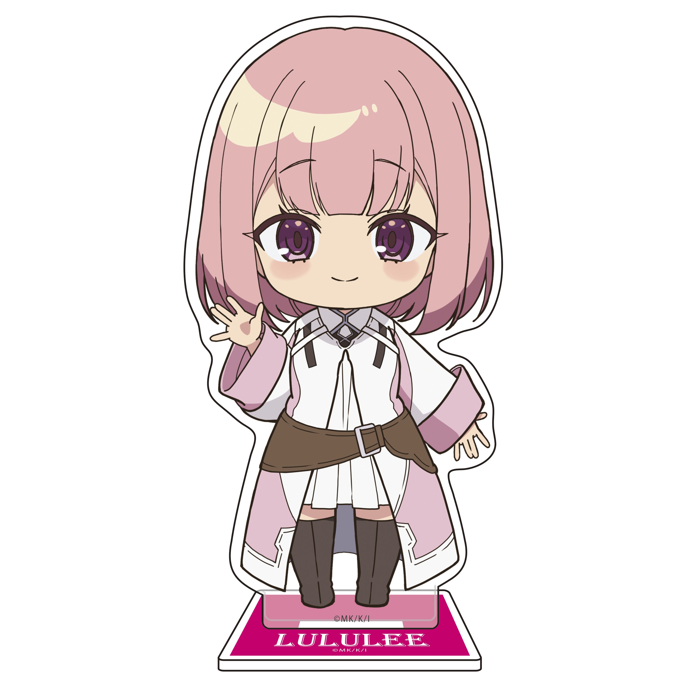 ギルドの受付嬢ですが、残業は嫌なのでボスをソロ討伐しようと思います　デフォルメ アクリルスタンド　ルルリ